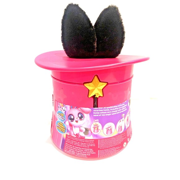 Pets Alive Magic Bunnies (Sootie) Plush Bunny Surprise Black Interactive Toy - Picture 6 of 6